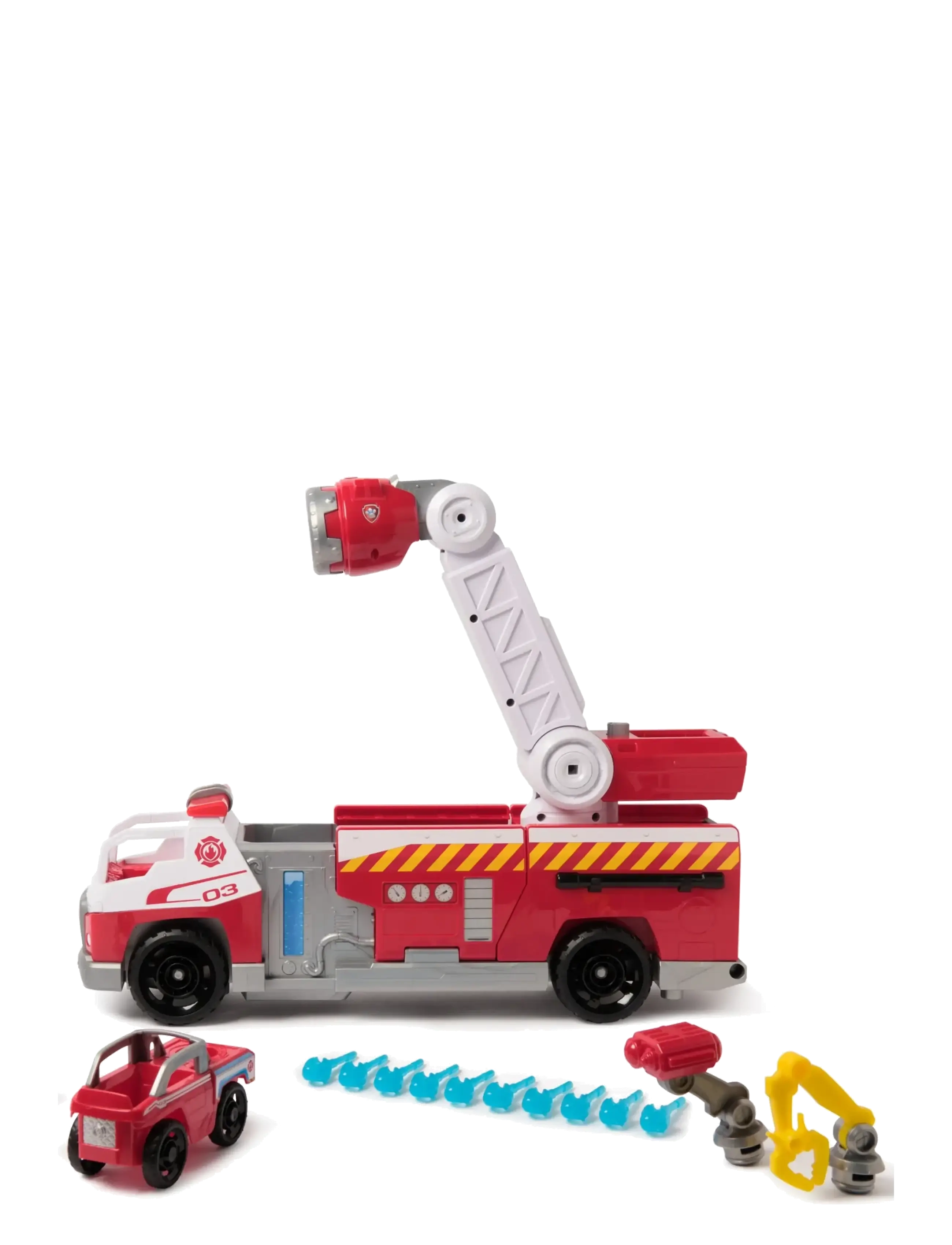 Paw Patrol - Paw Patrol Fire Rescue Deluxe Firetruck - brannbiler - muti - 1