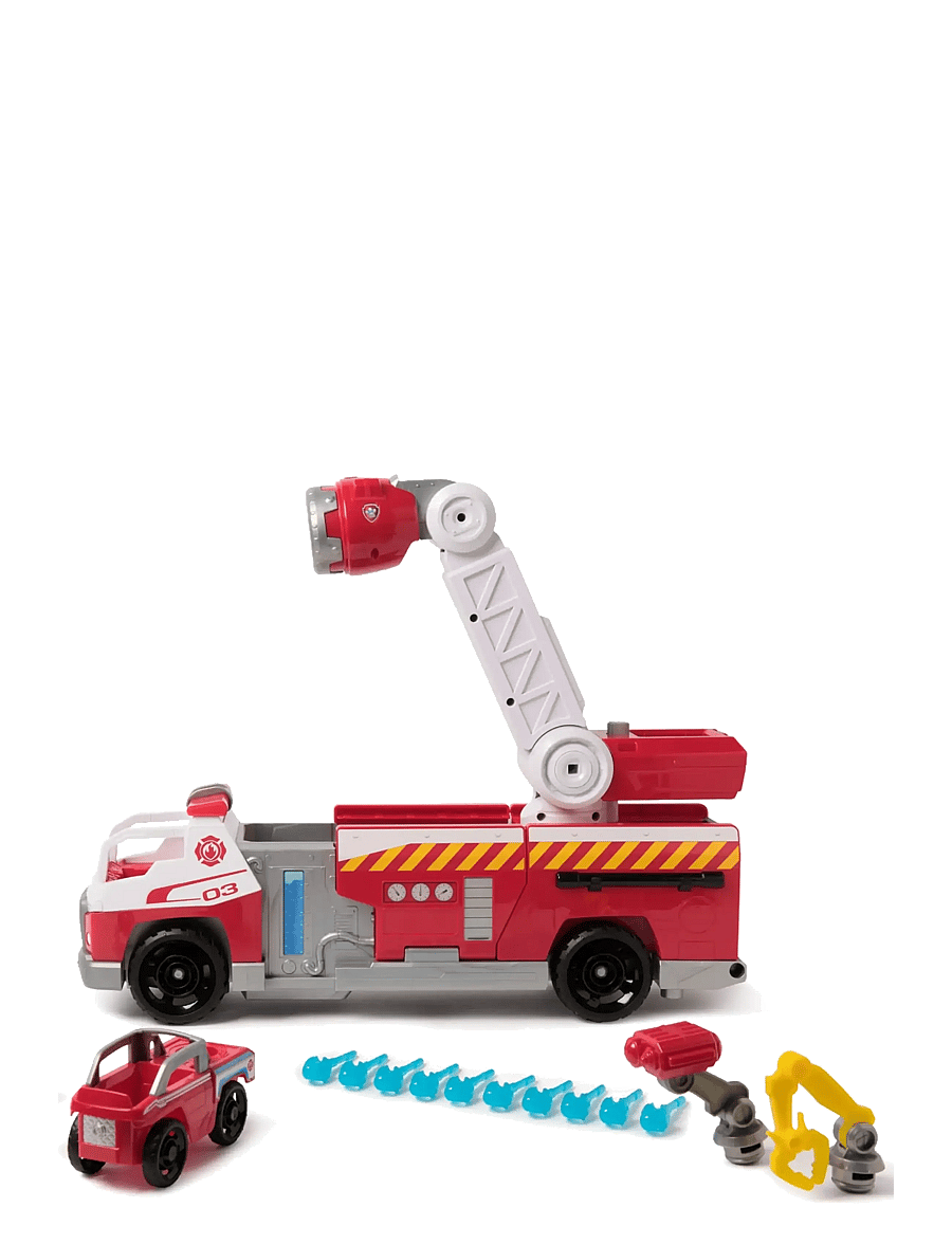 Paw Patrol - Paw Patrol Fire Rescue Deluxe Firetruck - brandbilar - muti - 1