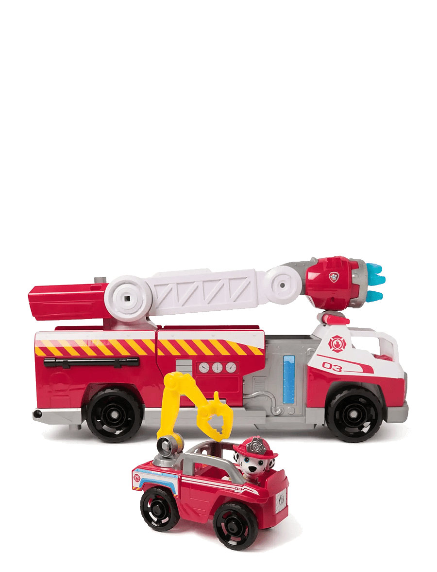 Paw Patrol - Paw Patrol Fire Rescue Deluxe Firetruck - brandbilar - muti - 4