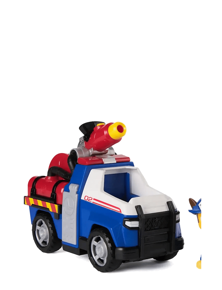 Paw Patrol - Paw Patrol Fire Rescue Vehicle - Chase - brandbiler - muti - 3