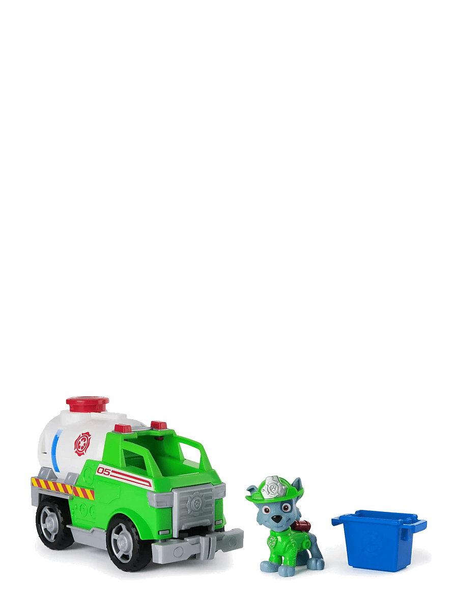Paw Patrol - Paw Patrol Fire Rescue Vehicle - Rocky - vinnubílar - muti - 0
