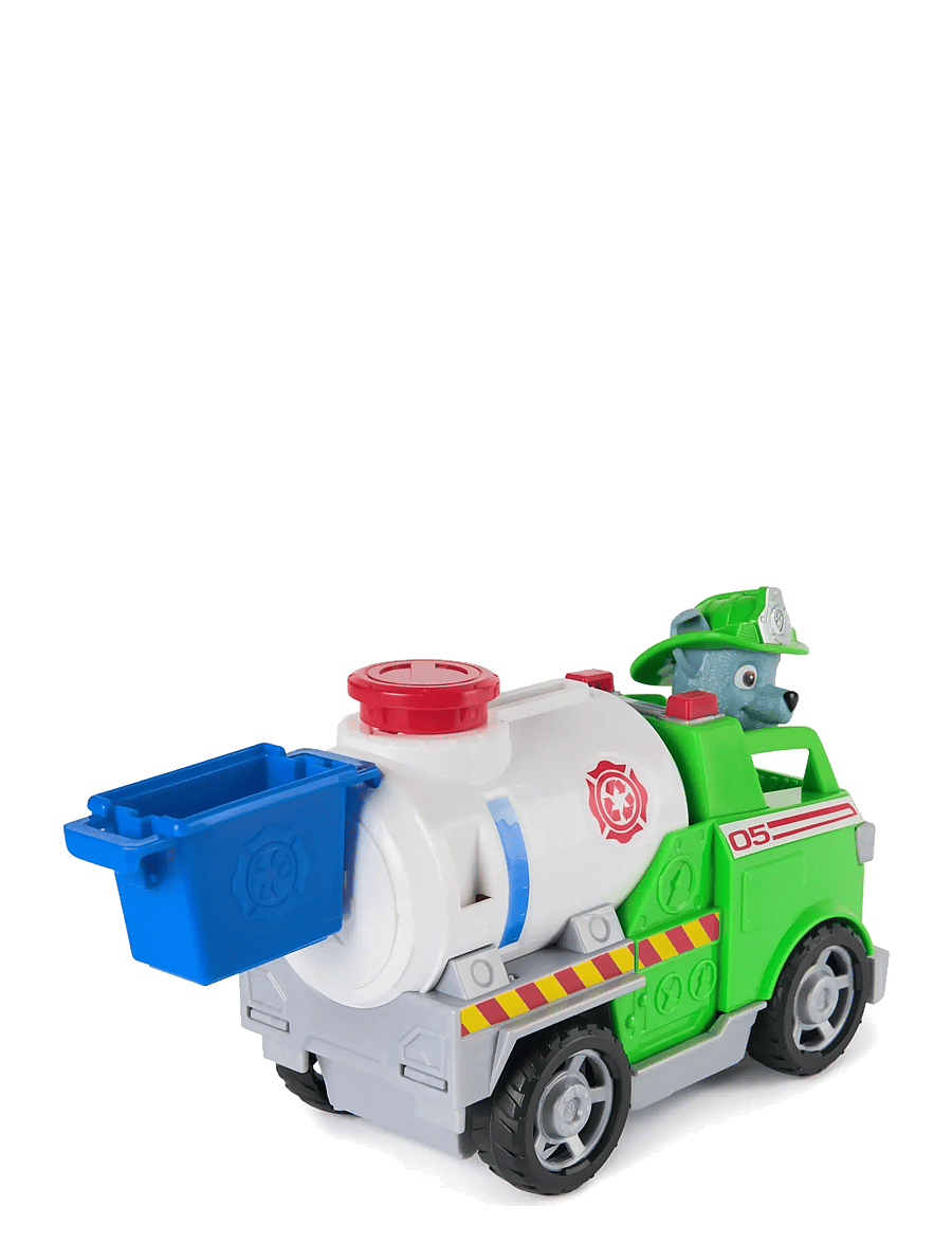 Paw Patrol - Paw Patrol Fire Rescue Vehicle - Rocky - vinnubílar - muti - 2