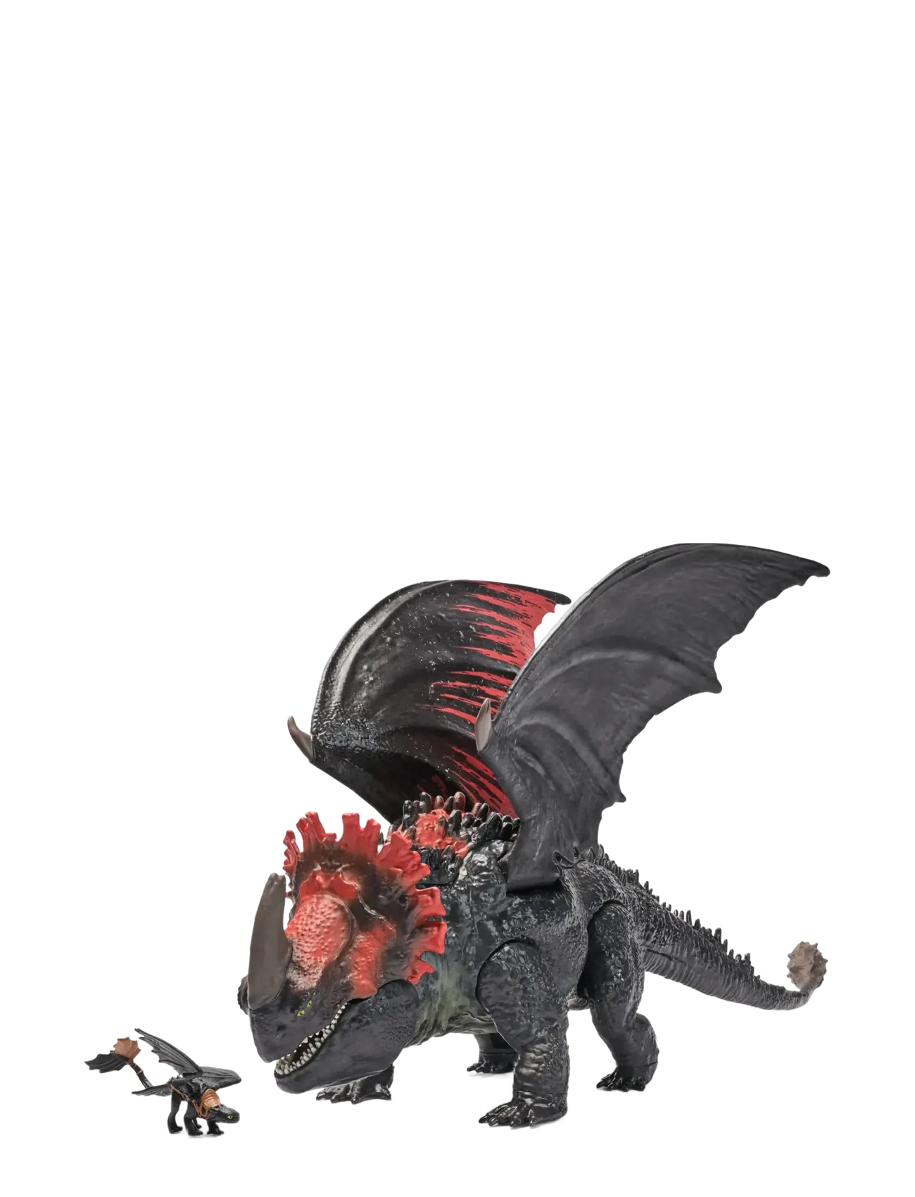 Dragon Dragons Movie Red Death Chomping Rampage, One Size, Grey, Legesæt & Actionfigurer > Dyr, Børn