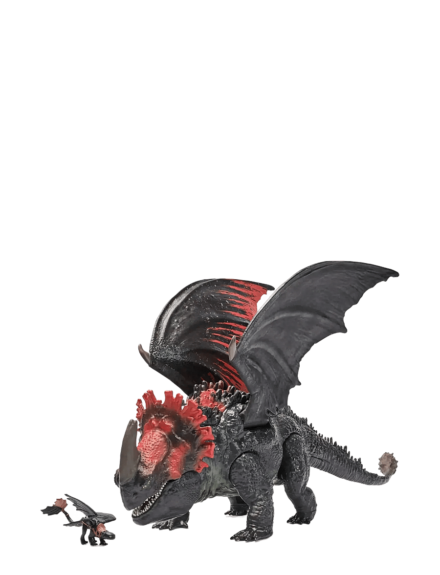 Dragon - Dragons Movie Red Death Chomping Rampage - dyr - muti - 0