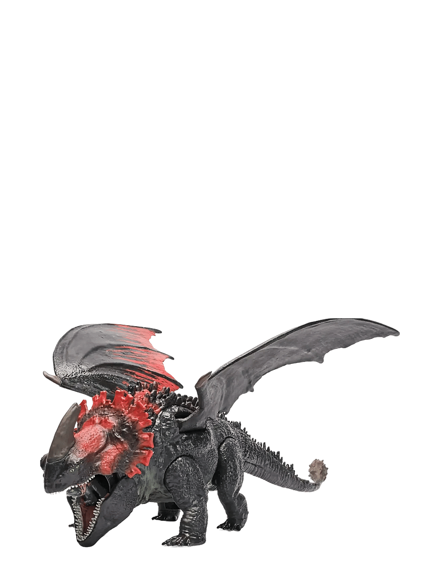 Dragon - Dragons Movie Red Death Chomping Rampage - dyr - muti - 2
