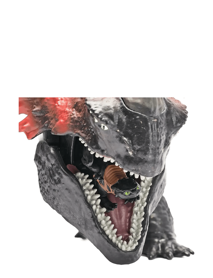 Dragon - Dragons Movie Red Death Chomping Rampage - dyr - muti - 3