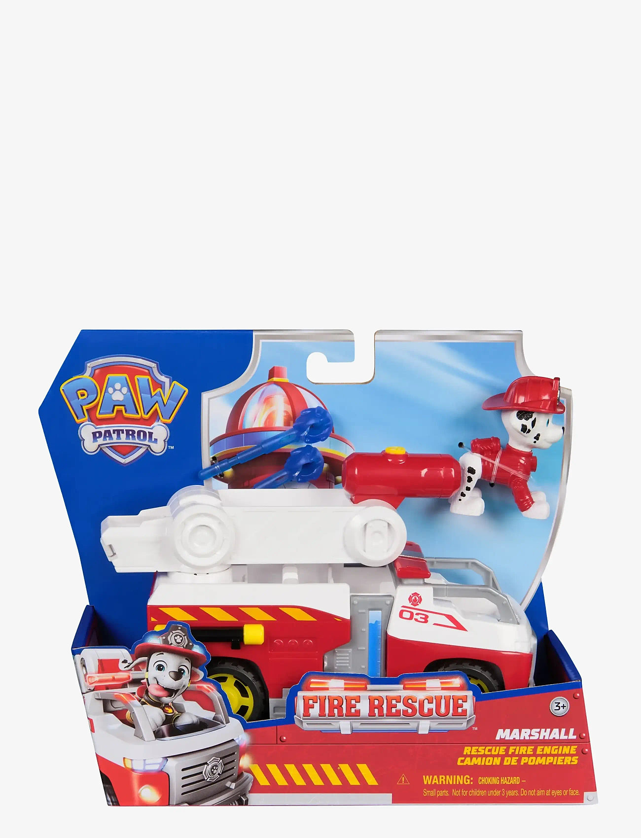 Paw Patrol - Paw Patrol Fire Rescue Vehicle - Marshall - legetøjsbiler - muti - 0