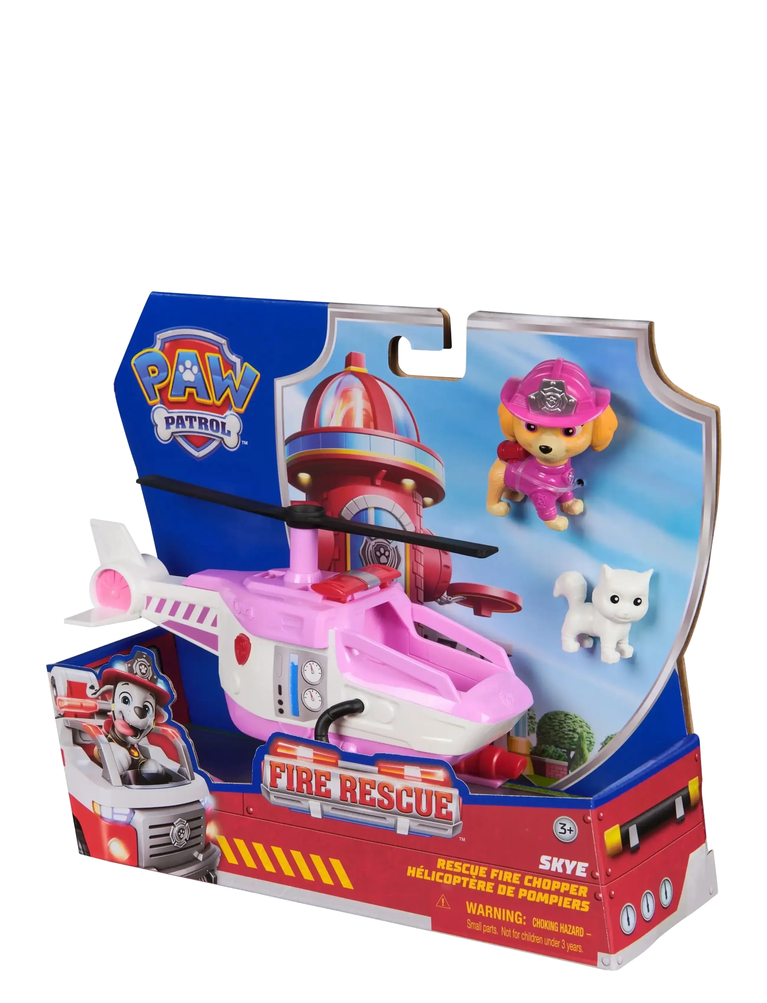 Paw Patrol - Paw Patrol Fire Rescue Vehicle - Skye - film- & eventyrsfigurer - muti - 5
