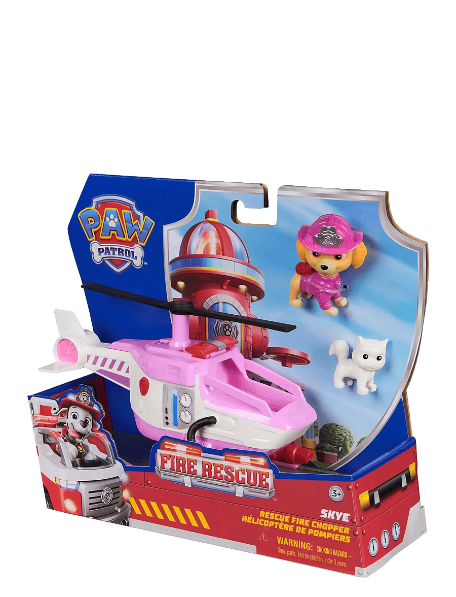 Paw Patrol - Paw Patrol Fire Rescue Vehicle - Skye - kvikmynda- og ævintýrapersónur - muti - 5
