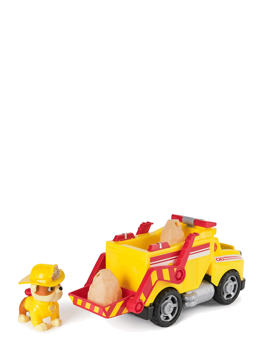 Paw Patrol - Paw Patrol Fire Rescue Vehicle - Rubble - kvikmynda- og ævintýrapersónur - muti - 3