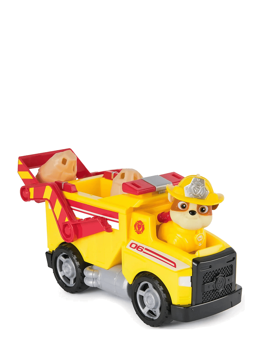 Paw Patrol - Paw Patrol Fire Rescue Vehicle - Rubble - kvikmynda- og ævintýrapersónur - muti - 4