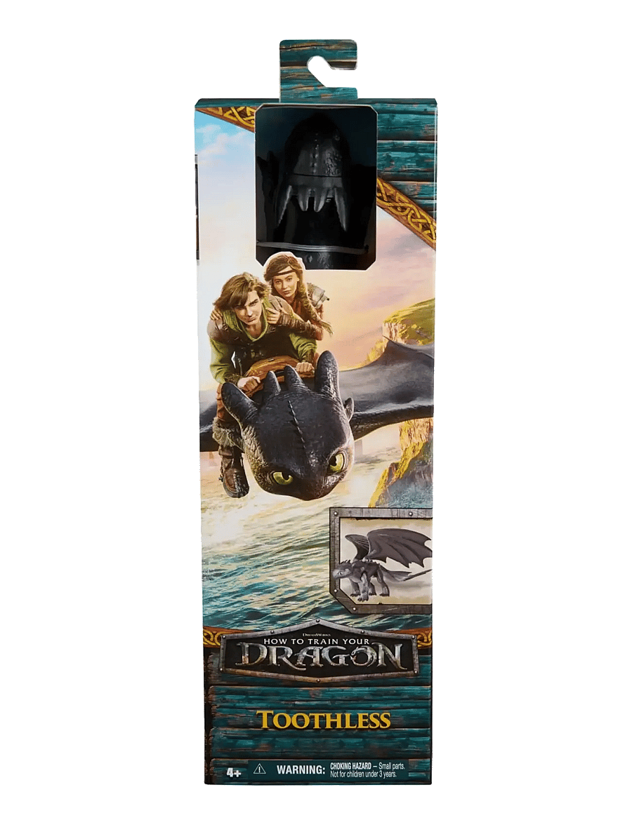 Dragon - Dragons Movie Toothless 30 cm - actionfigurer - muti - 0