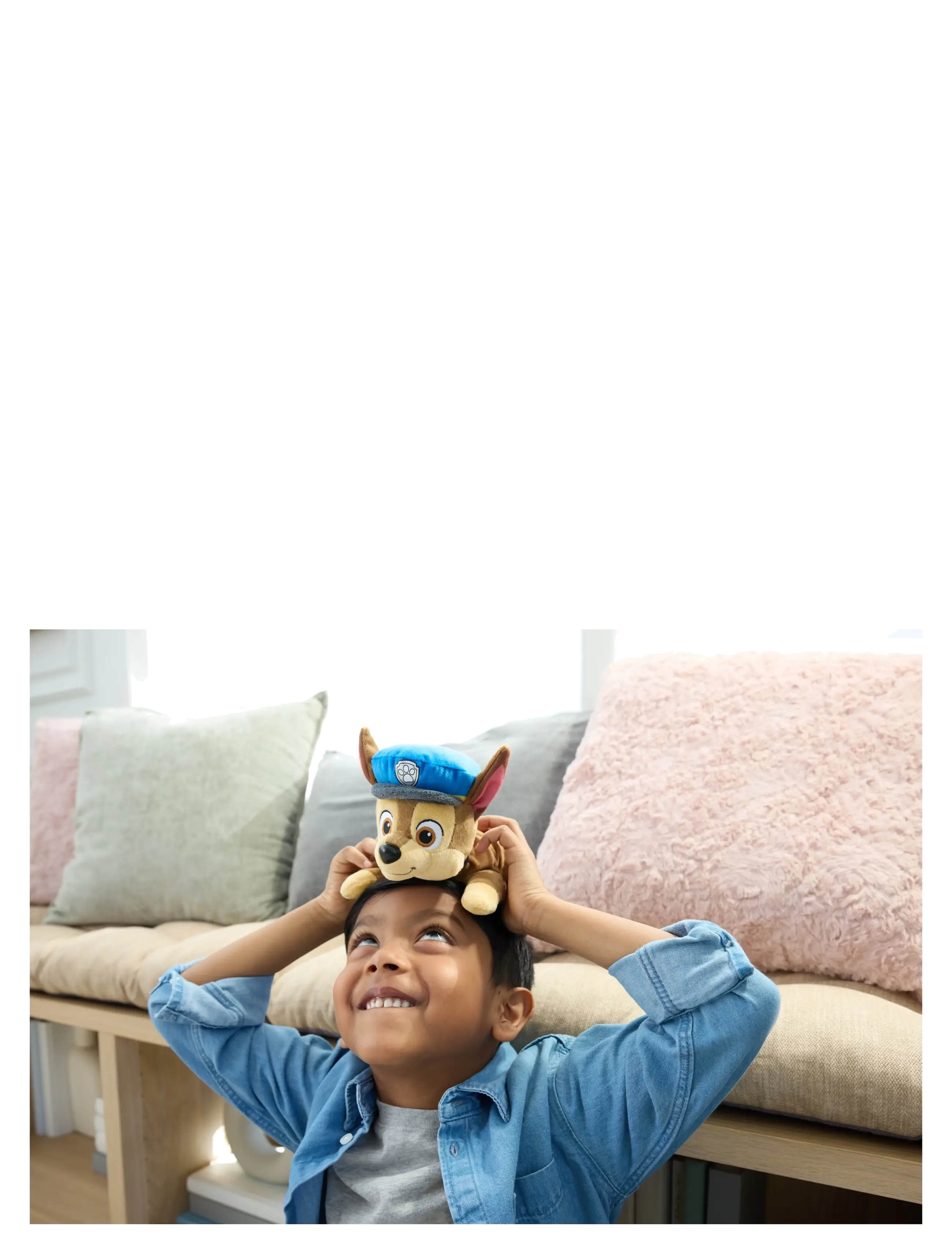 Paw Patrol - Paw Patrol Gund Hat & Collar Plush 20 cm - Chase - tuskudýr - muti - 4