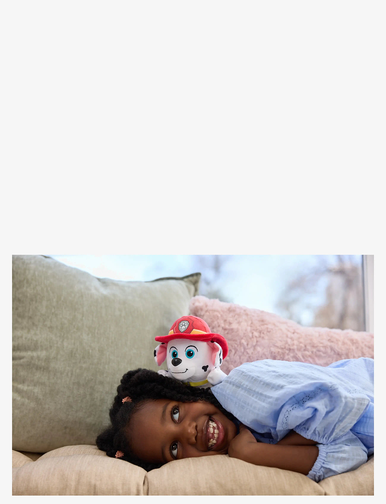 Paw Patrol - Paw Patrol Gund Hat & Collar Plush 20cm - Marshall - tøjdyr - muti - 5