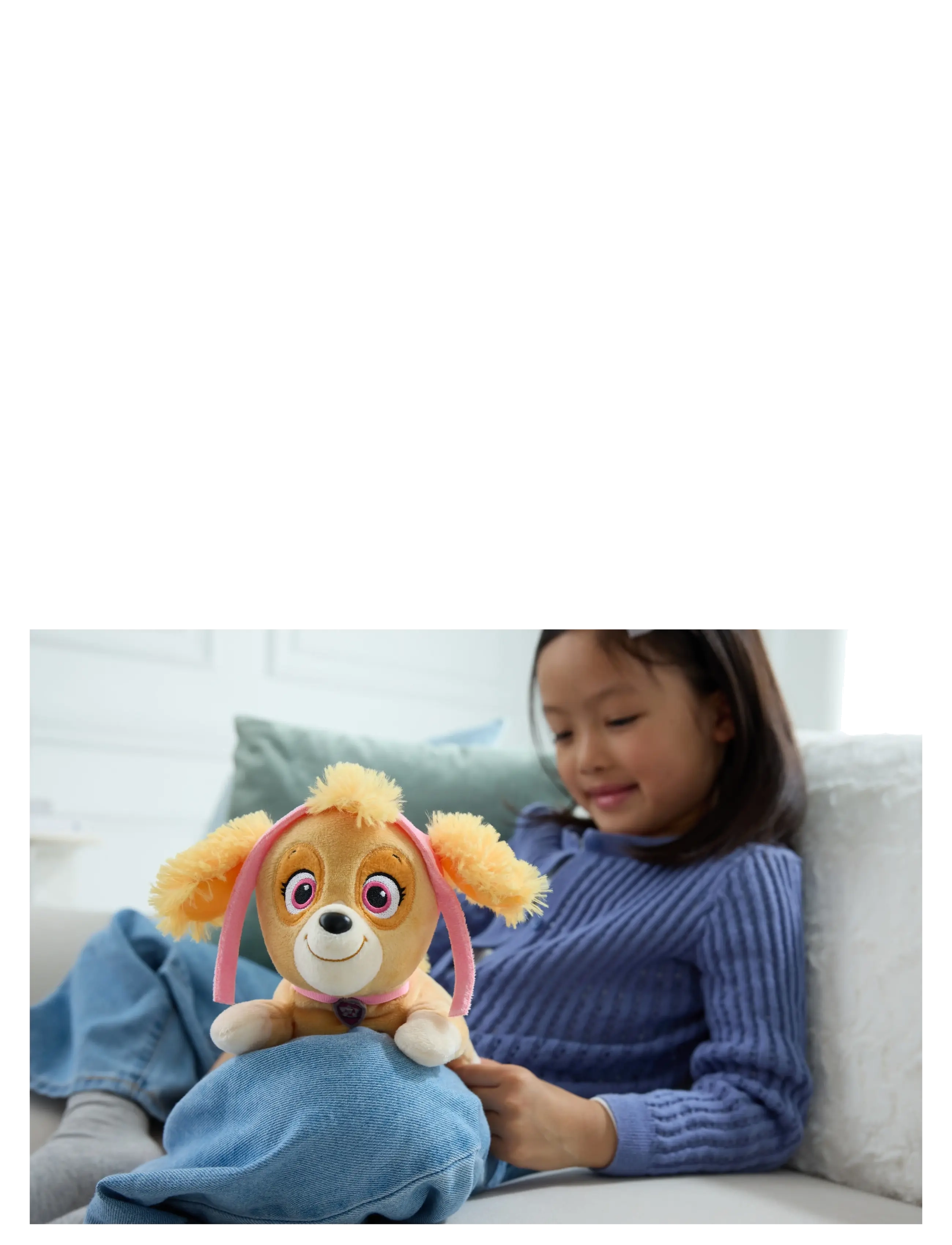 Ryhmä Hau - Paw Patrol Gund Hat & Collar Plush 20 cm - Skye - pehmoeläimet - muti - 3