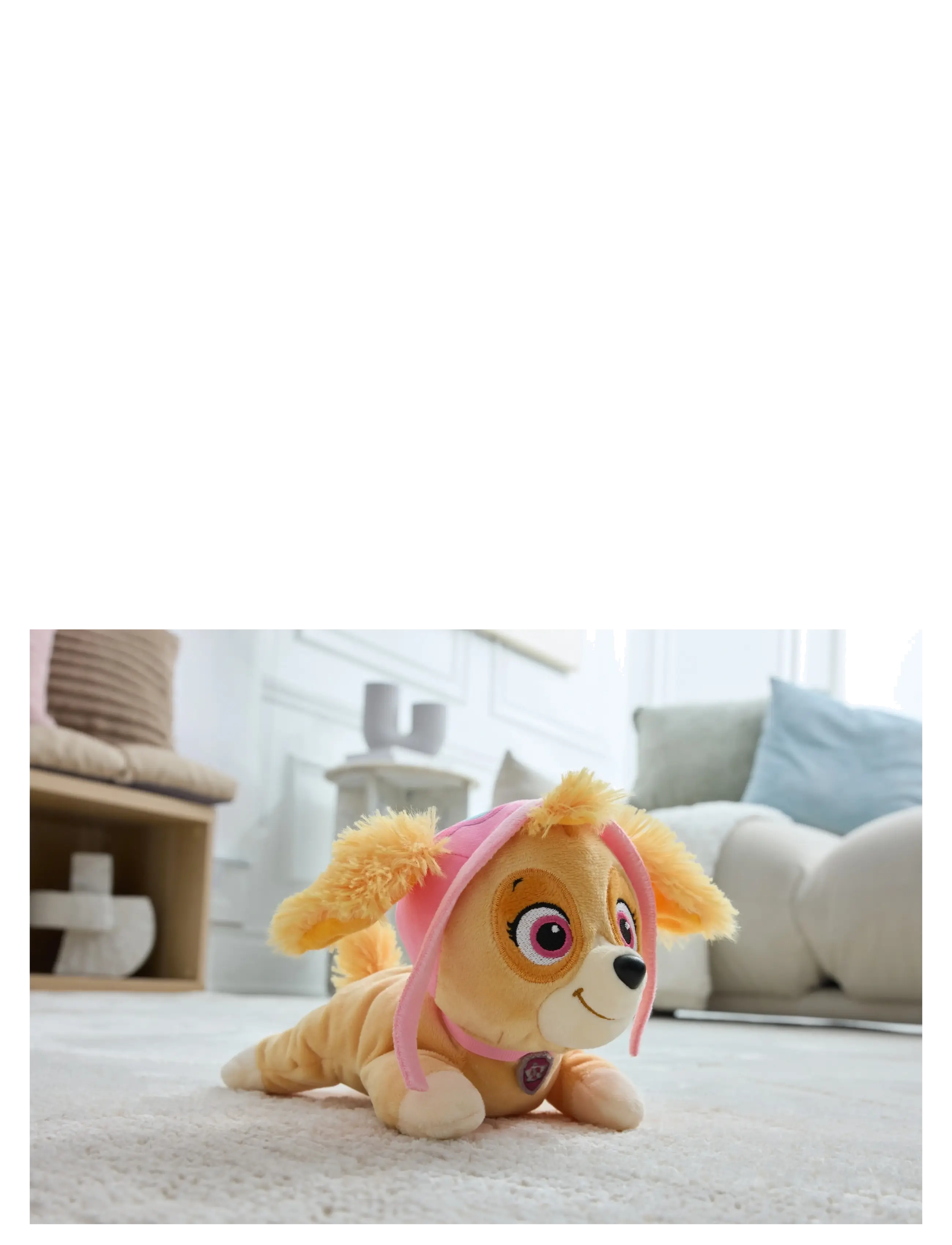 Ryhmä Hau - Paw Patrol Gund Hat & Collar Plush 20 cm - Skye - pehmoeläimet - muti - 5