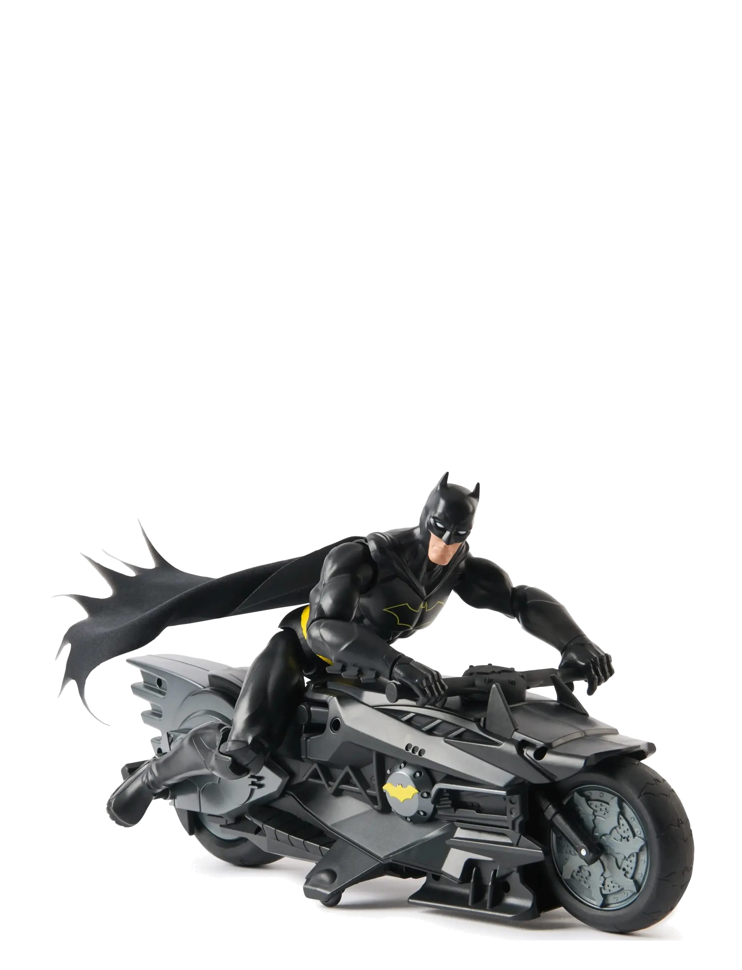 Batman - Batman Stealth Batcycle RC w. 30 cm Batman - film & sagofigurer - muti - 1
