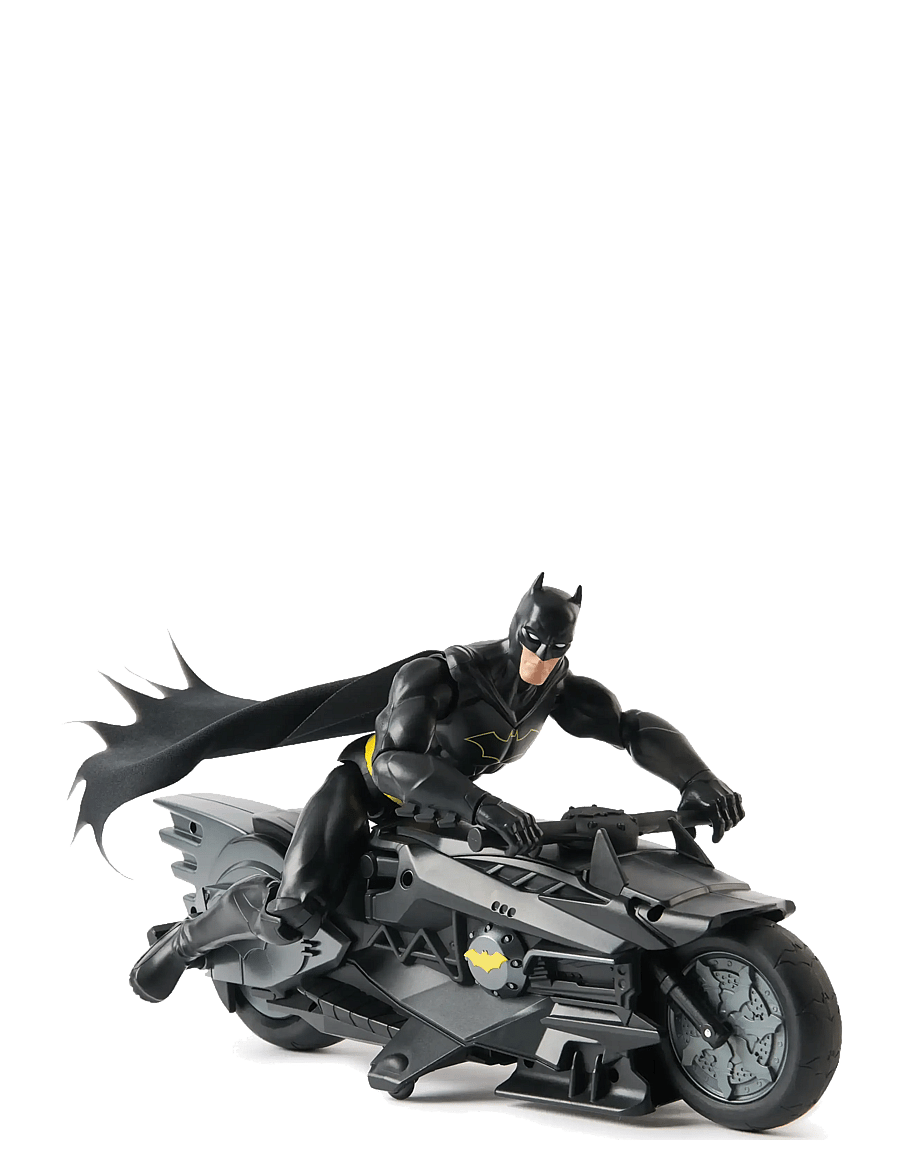 Batman - Batman Stealth Batcycle RC w. 30 cm Batman - film & sagofigurer - muti - 1