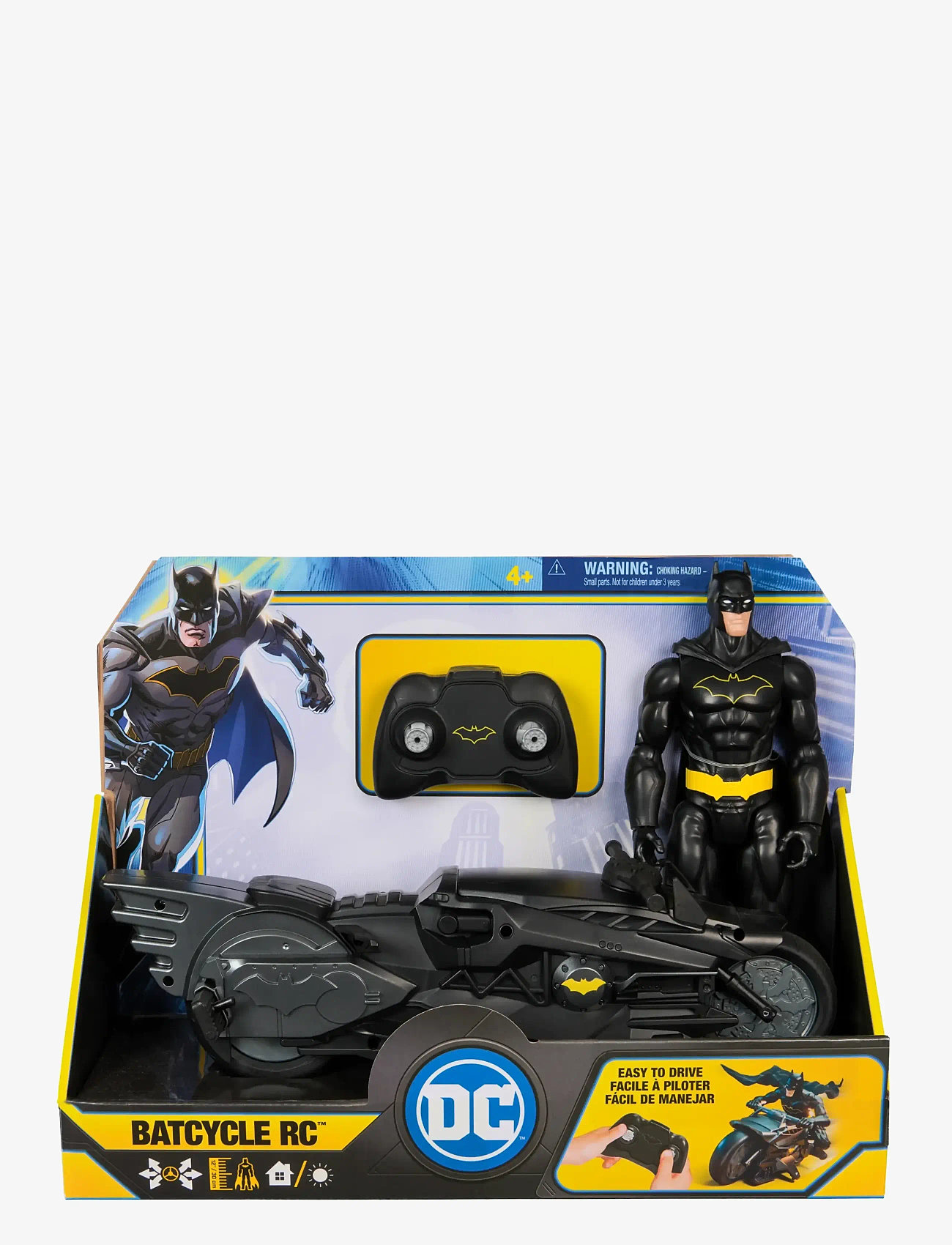 Batman - Batman Stealth Batcycle RC w. 30 cm Batman - film- & eventyrsfigurer - muti - 4