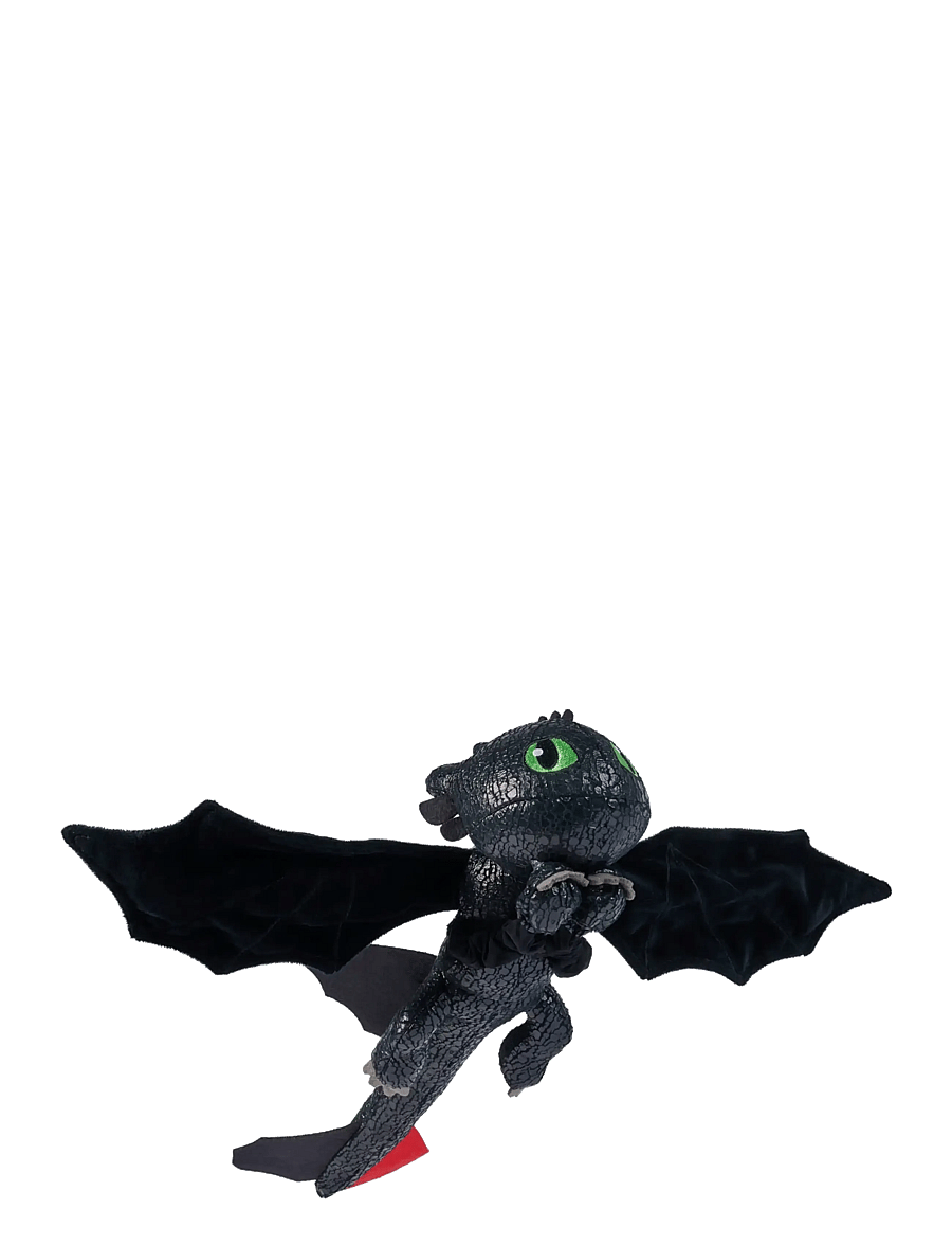 Dragon - Dragons Movie Gliding Hug Toothless Plush 30 cm - mjukisdjur - muti - 5