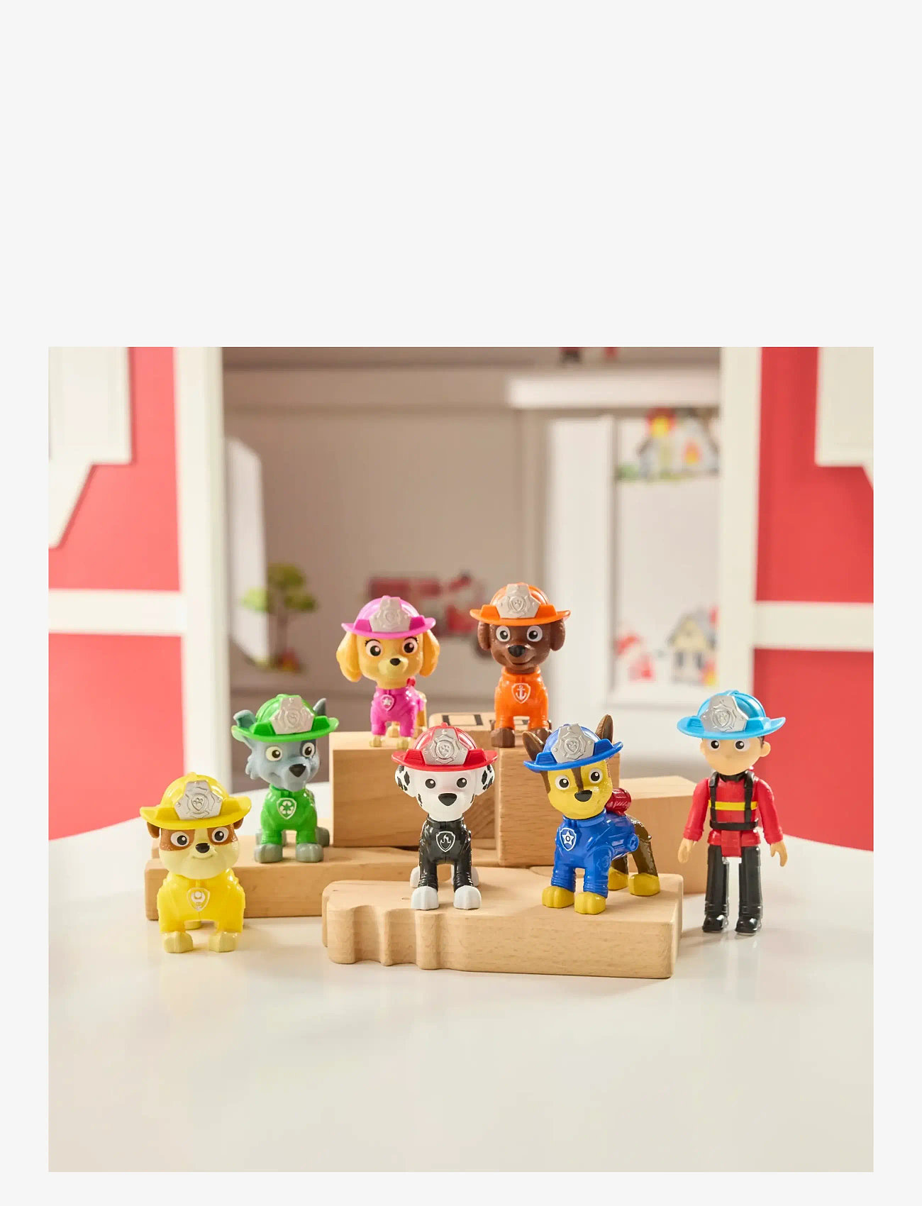 Paw Patrol - Paw Patrol Fire Rescue 7 Figure Pack - actionfigurer - muti - 2
