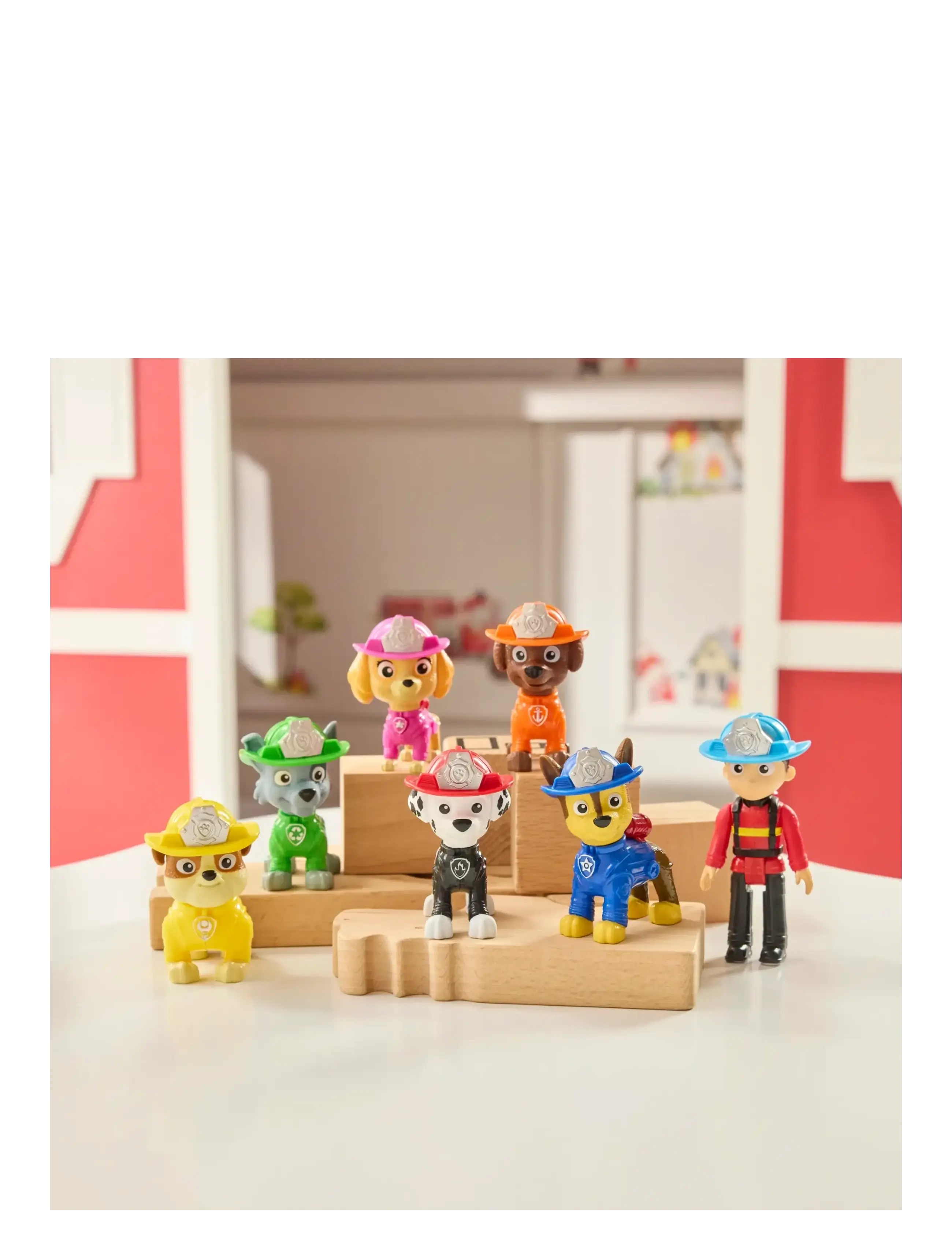 Paw Patrol - Paw Patrol Fire Rescue 7 Figure Pack - actionfigurer - muti - 2