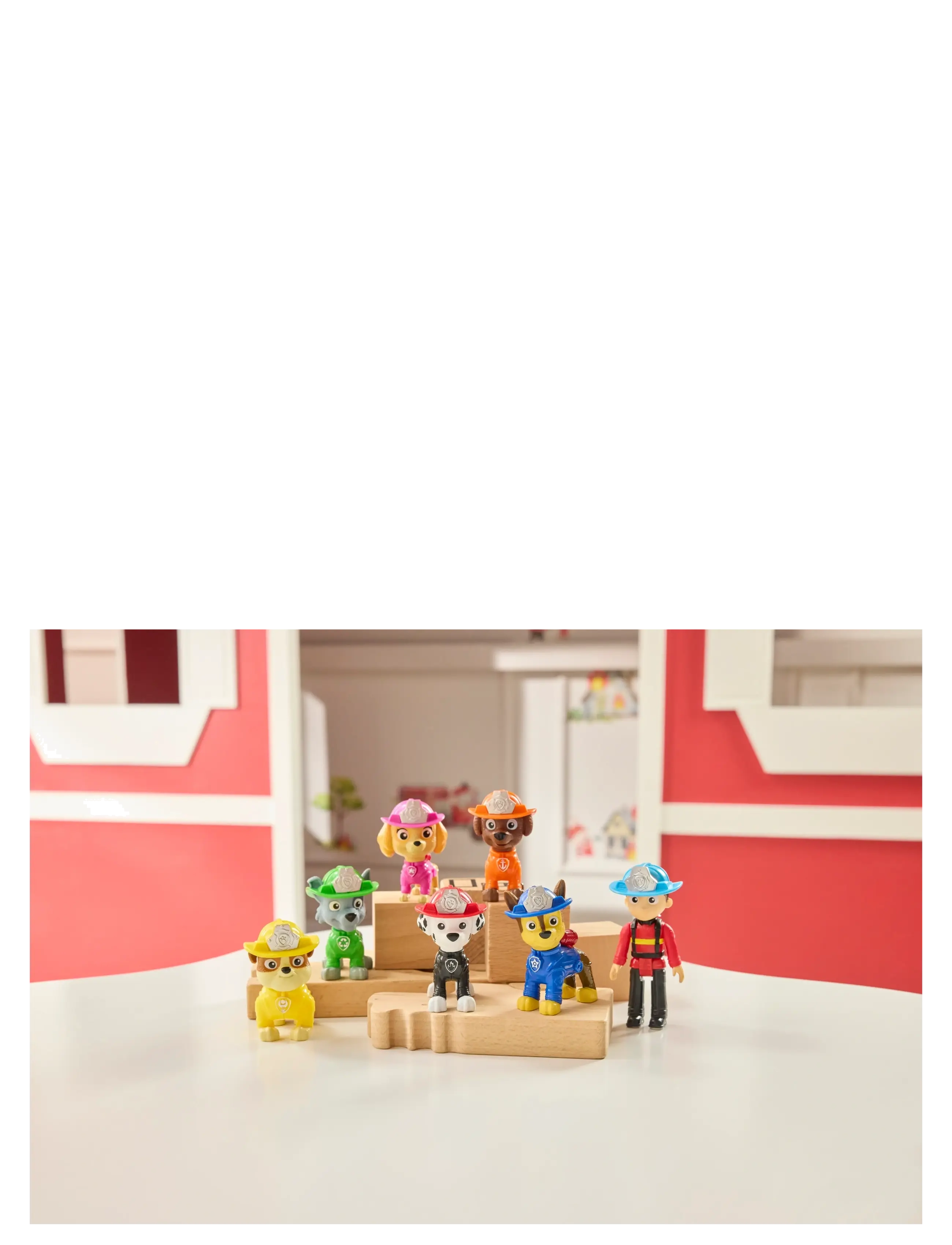 Paw Patrol - Paw Patrol Fire Rescue 7 Figure Pack - actionfigurer - muti - 3