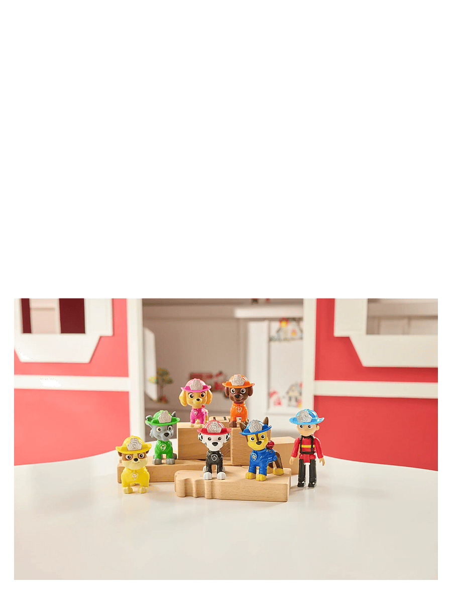 Paw Patrol - Paw Patrol Fire Rescue 7 Figure Pack - hasarfígúrur - muti - 3
