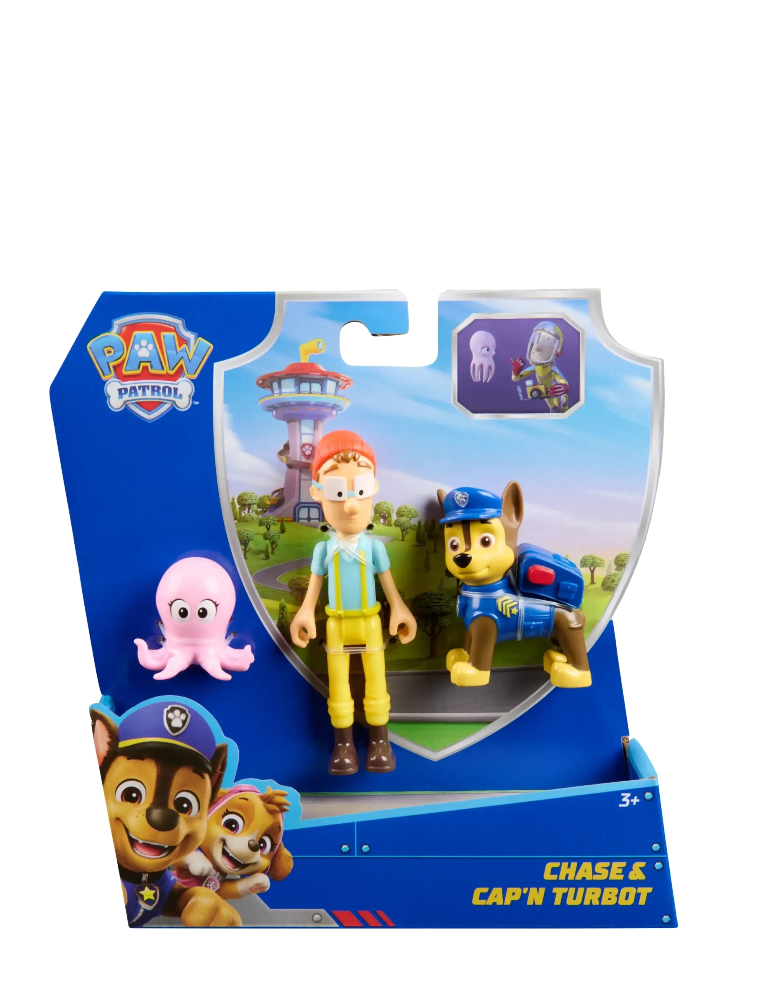 Paw Patrol Paw Patrol Story Figure Pack - Chase - Alla hjärtans dag - MUTI / blue