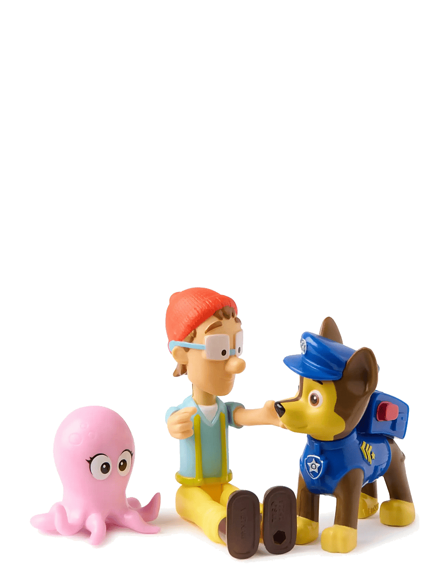 Paw Patrol - Paw Patrol Story Figure Pack - Chase - actionfigurer - muti - 2