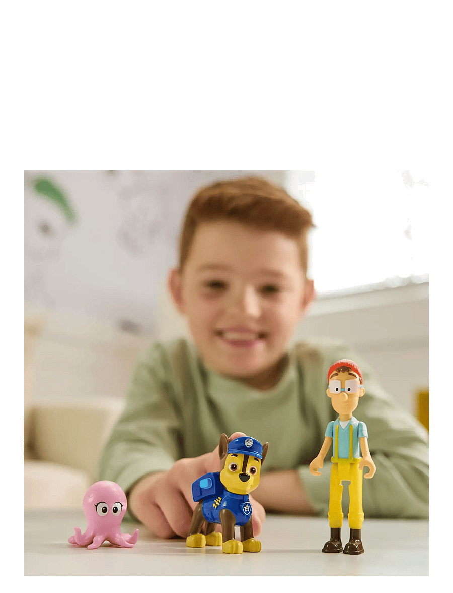 Paw Patrol - Paw Patrol Story Figure Pack - Chase - actionfigurer - muti - 3