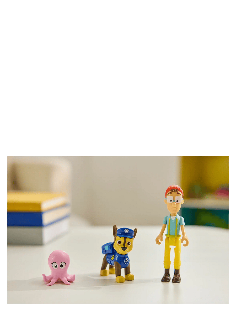 Paw Patrol - Paw Patrol Story Figure Pack - Chase - actionfigurer - muti - 5
