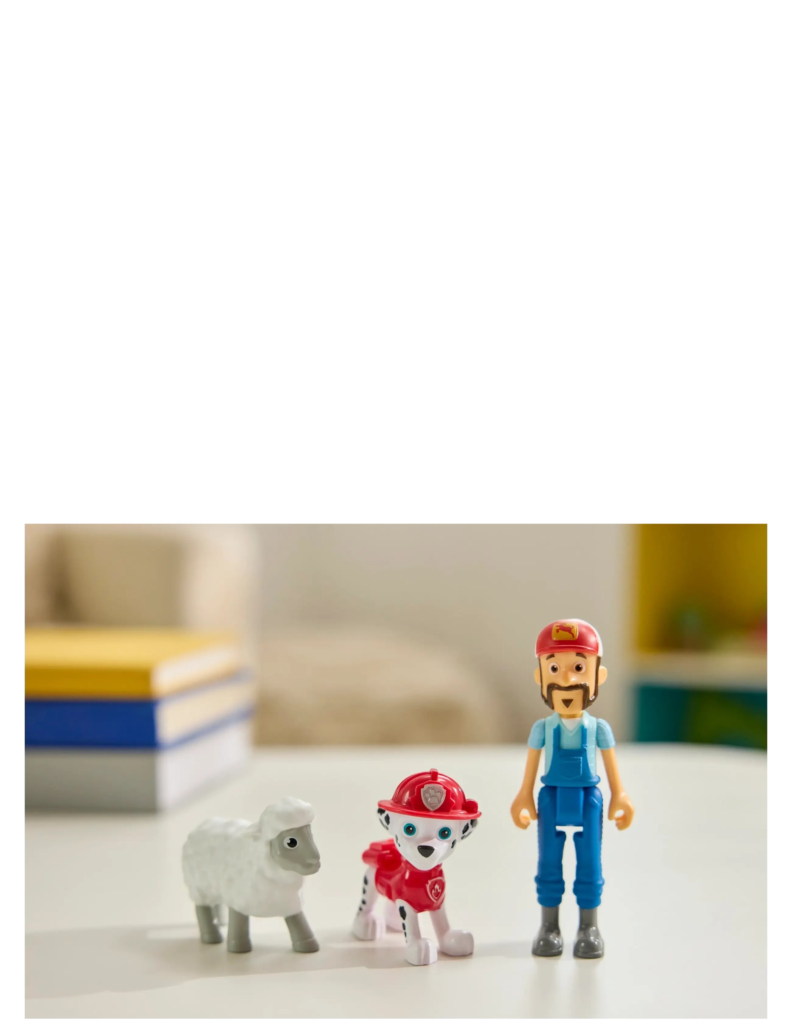 Paw Patrol - Paw Patrol Story Figure Pack -Marshall - legesæt - muti - 4