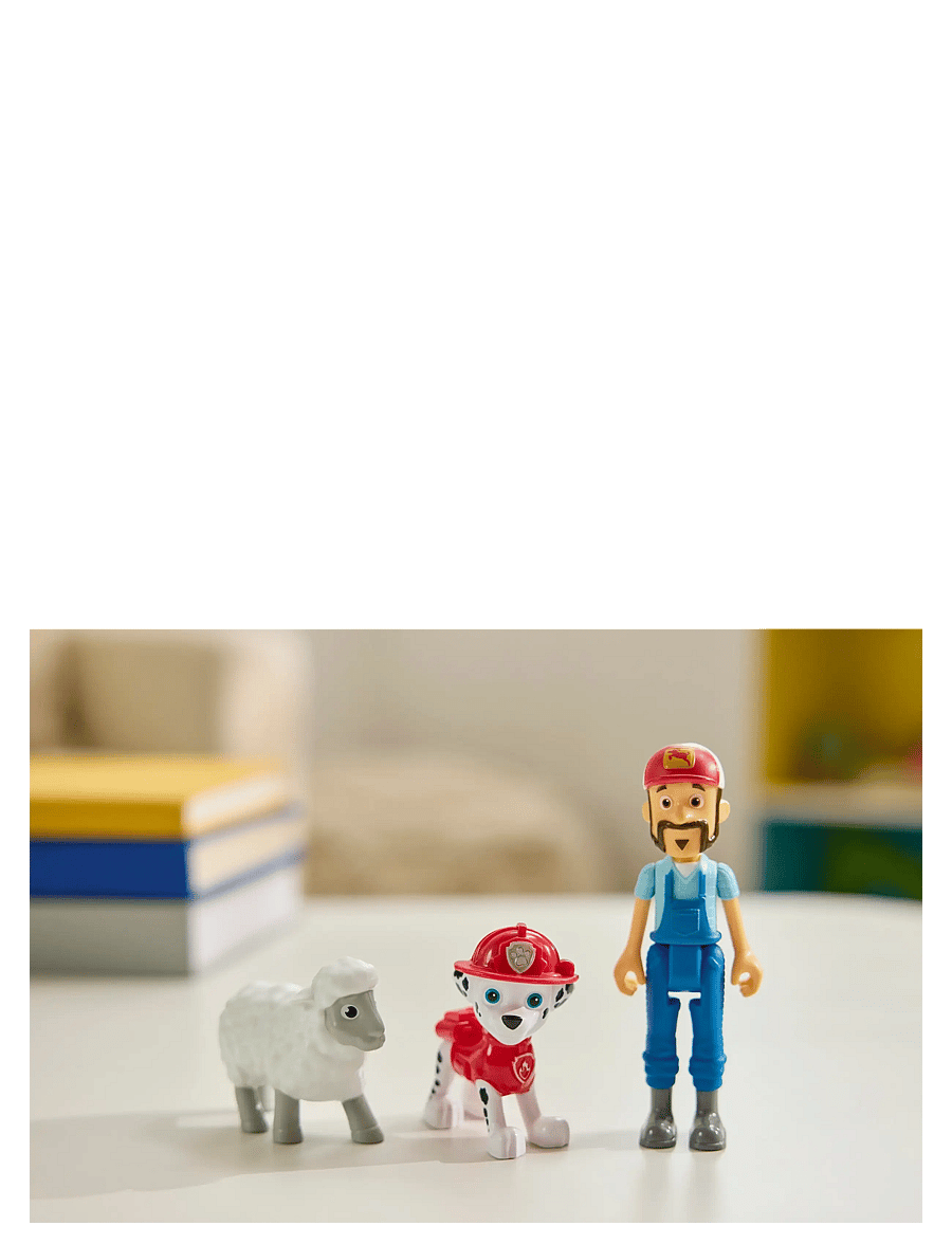 Paw Patrol - Paw Patrol Story Figure Pack -Marshall - legesæt - muti - 4