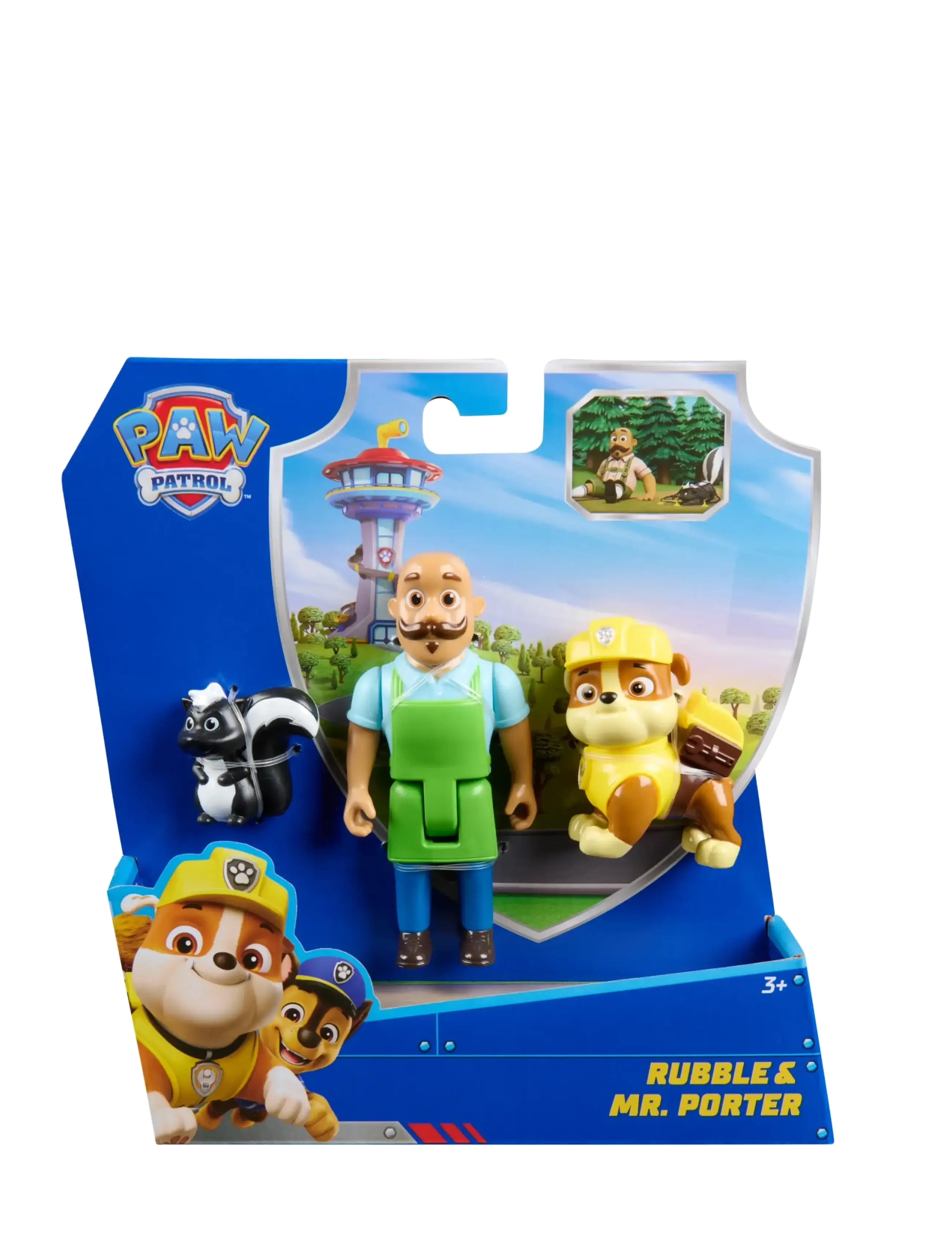 Paw Patrol Paw Patrol Story Figure Pack - Rubble, One Size, Multi/patterned, Legesæt Og Actionfigurer > Film- Og Eventyrfigurer, Børn