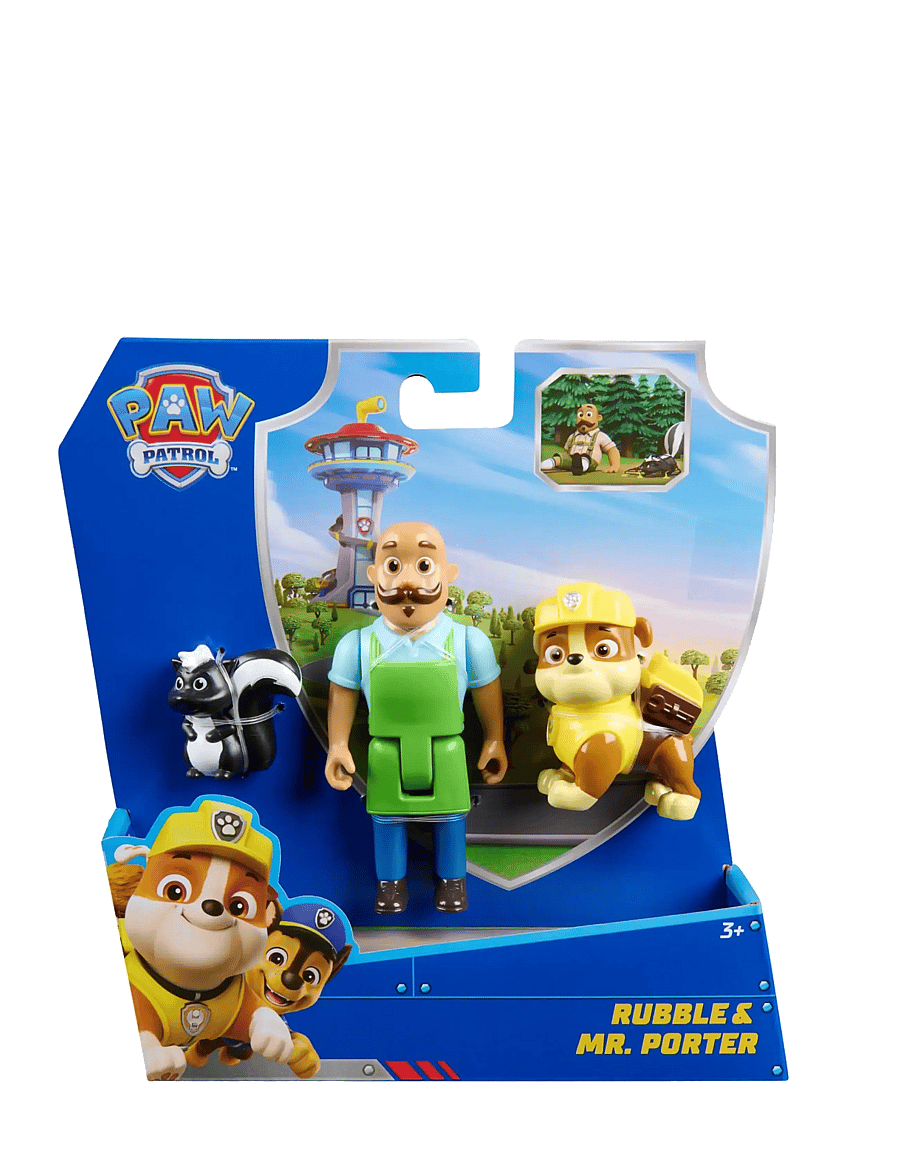 Paw Patrol - Paw Patrol Story Figure Pack - Rubble - film- & eventyrsfigurer - muti - 0