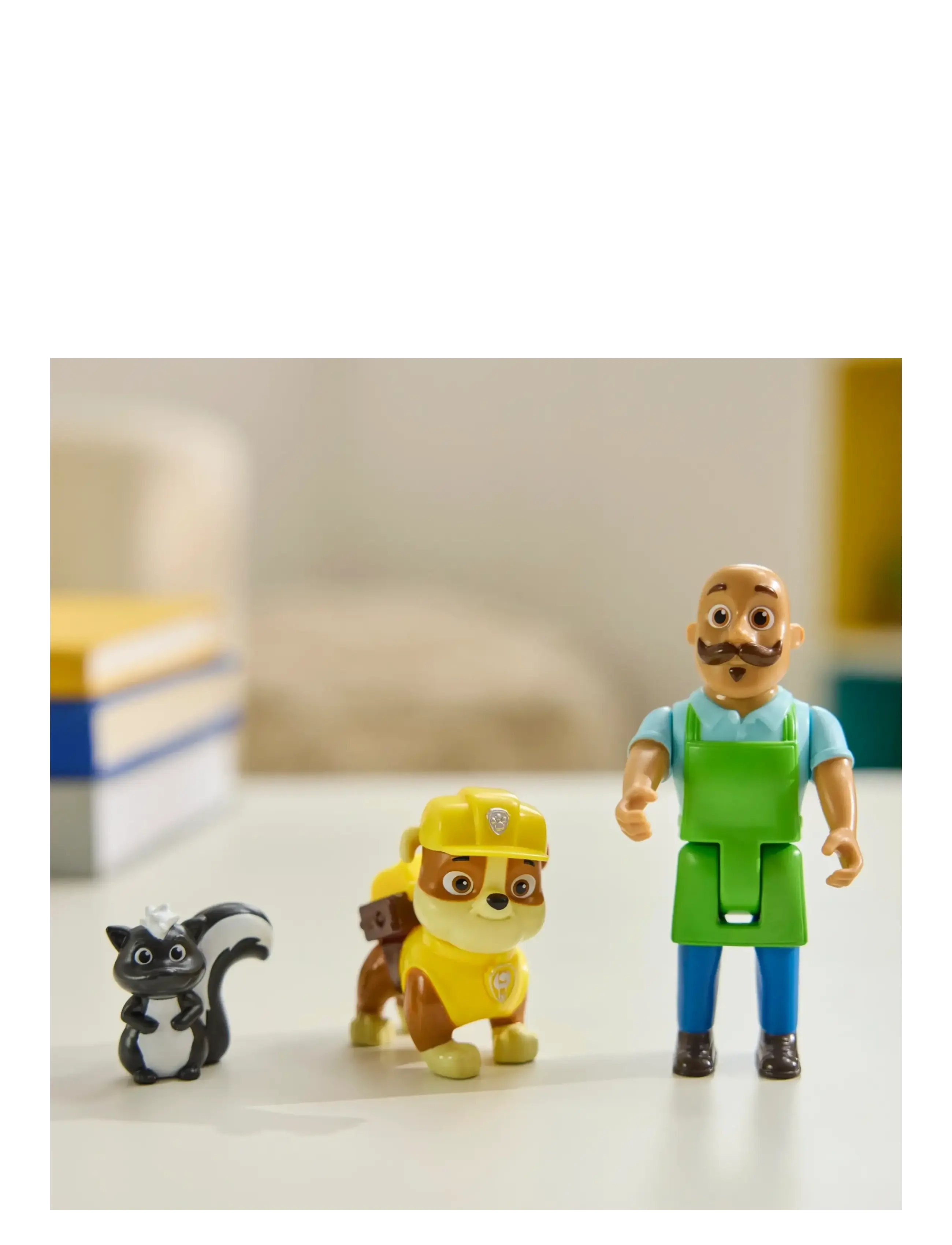 Paw Patrol - Paw Patrol Story Figure Pack - Rubble - film- & eventyrsfigurer - muti - 3