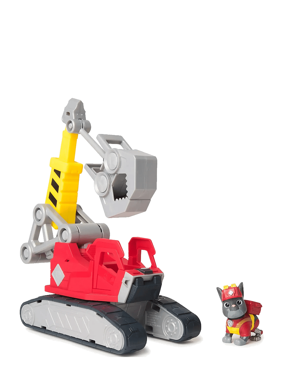 Paw Patrol - Rubble & Crew Big Build Tool Vehicle - Charger - vinnubílar - muti - 0