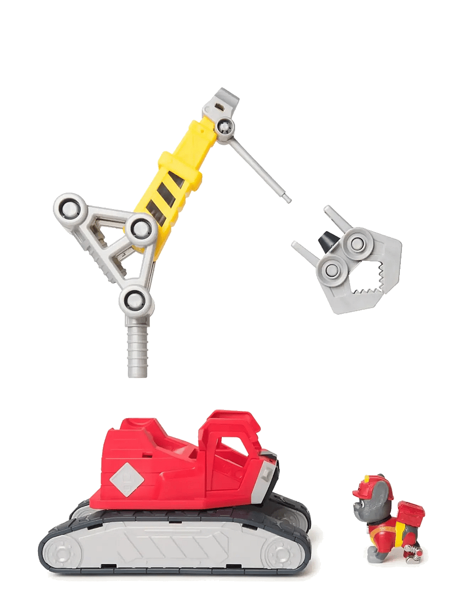 Paw Patrol - Rubble & Crew Big Build Tool Vehicle - Charger - vinnubílar - muti - 1