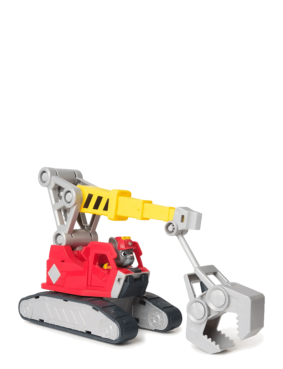 Paw Patrol - Rubble & Crew Big Build Tool Vehicle - Charger - vinnubílar - muti - 2