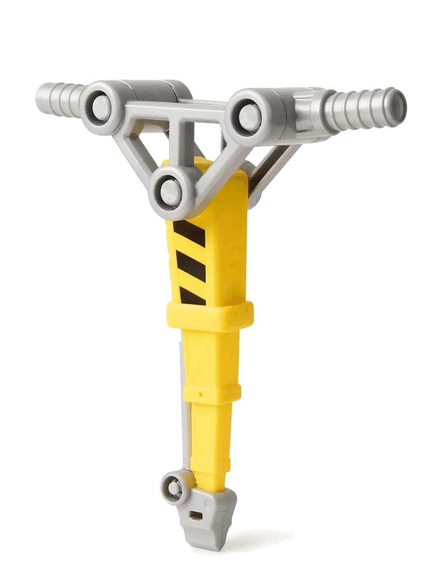 Paw Patrol - Rubble & Crew Big Build Tool Vehicle - Charger - vinnubílar - muti - 3