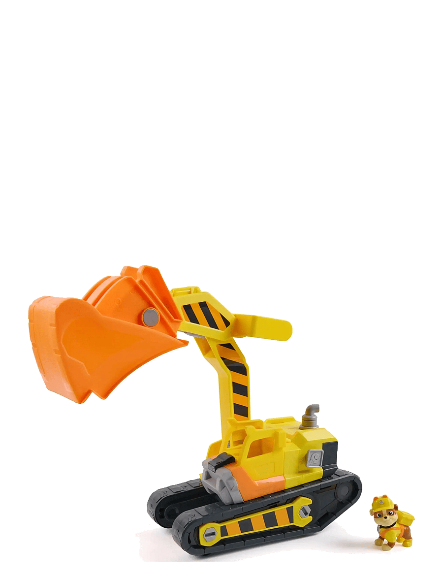 Paw Patrol - Rubble & Crew Big Build Tool Vehicle - Rubble - byggmaskiner - muti - 1