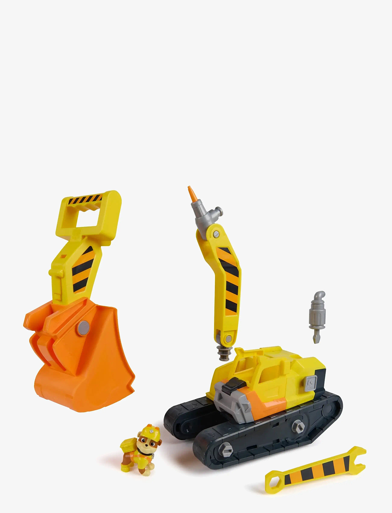 Paw Patrol - Rubble & Crew Big Build Tool Vehicle - Rubble - byggekøretøjer - muti - 2