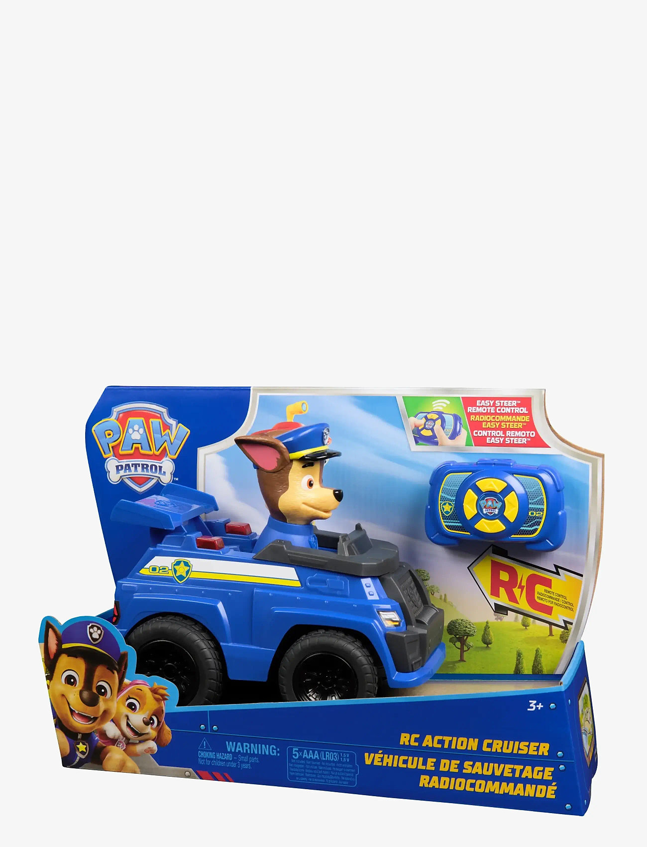 Paw Patrol - Paw Patrol Race & Rescue RC Chase - fjernstyrte leker - muti - 0