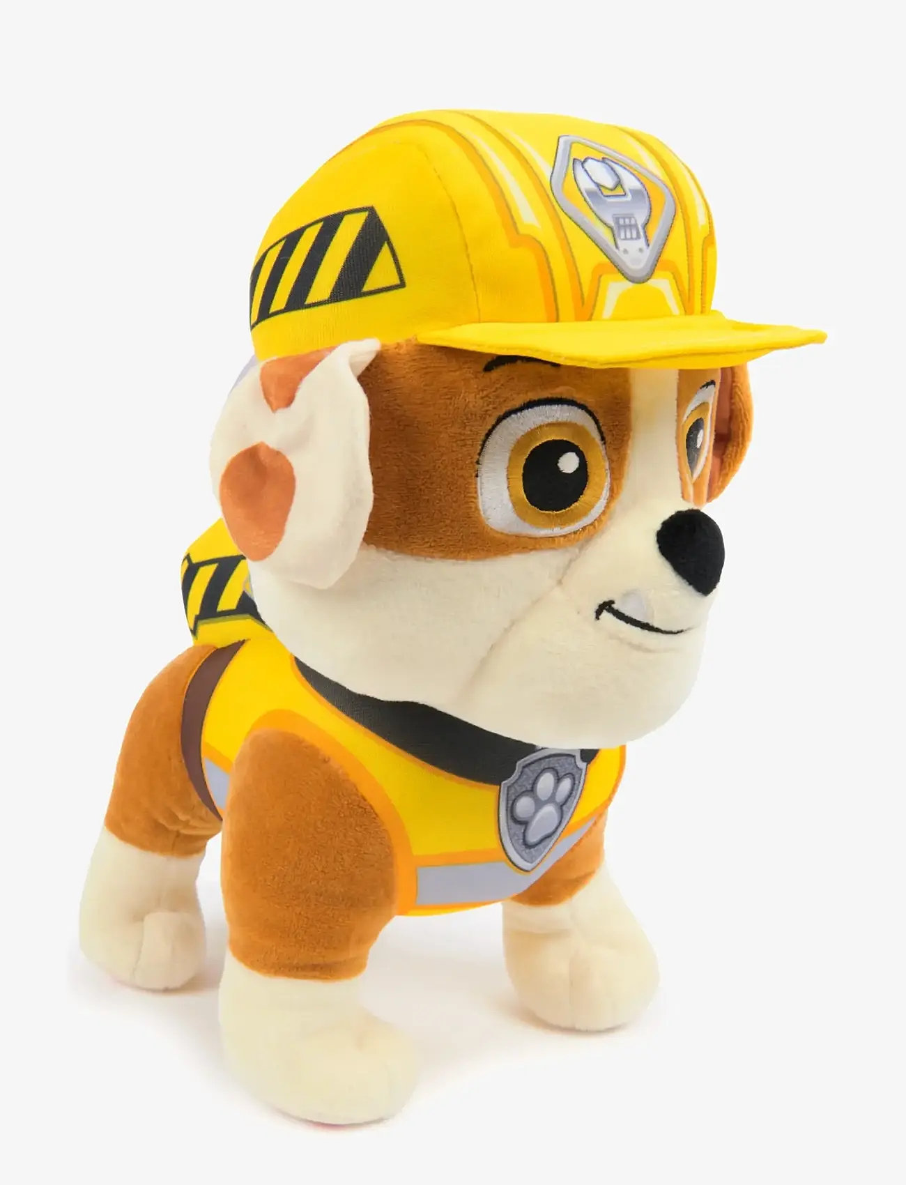 Paw Patrol - Rubble & Crew Rubble Feature Plush 30 cm - mjukisdjur - muti - 2