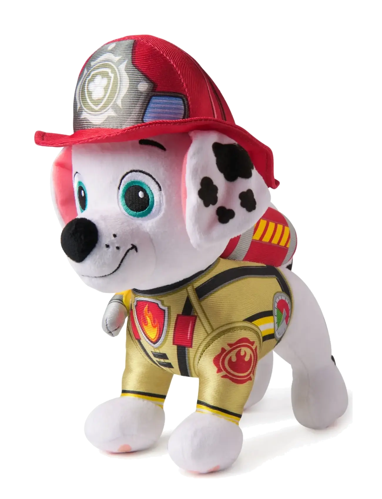 Paw Patrol - Paw Patrol Fire Rescue Deluxe Plush 30 cm-Marshall - tuskudýr - muti - 1