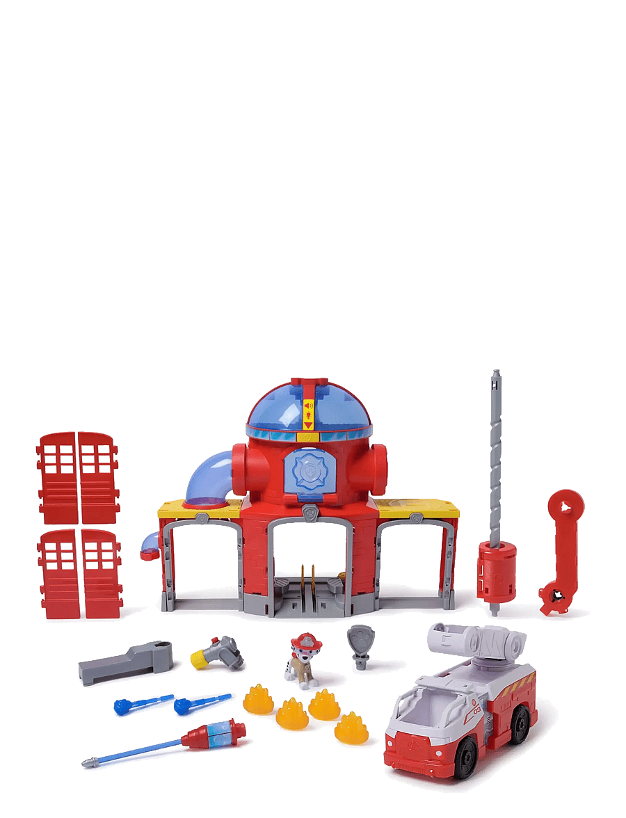 Paw Patrol - Paw Patrol Fire Rescue Fire Station Playset - lekesett - multi - 0