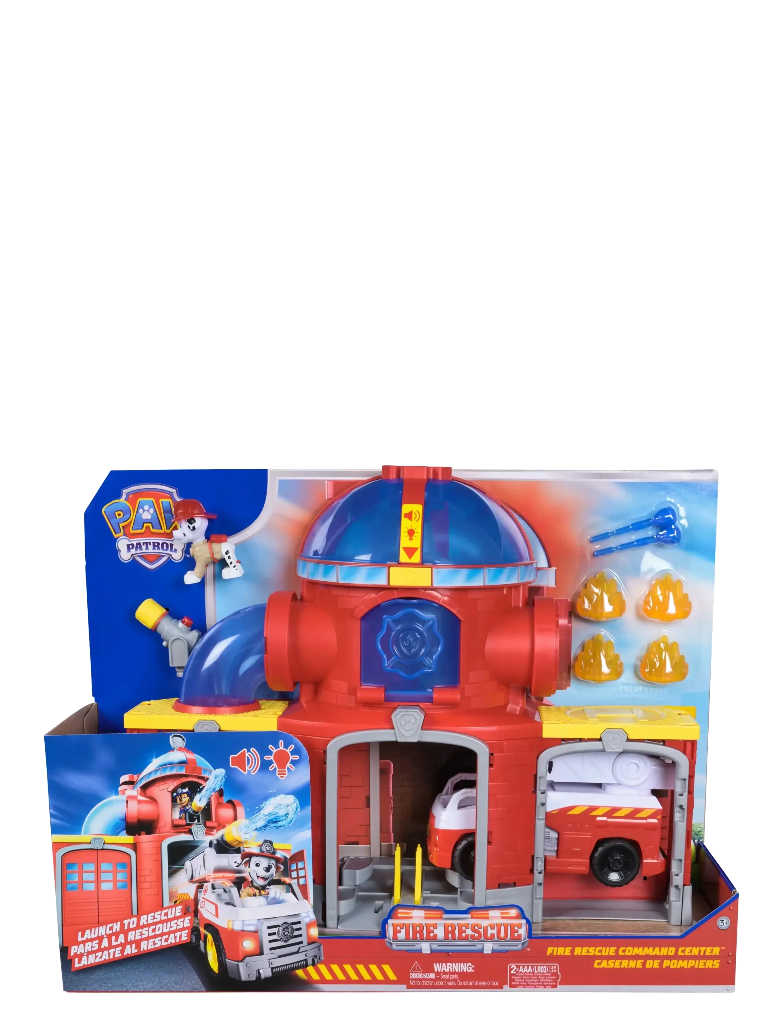 Paw Patrol - Paw Patrol Fire Rescue Fire Station Playset - legesæt - multi - 1