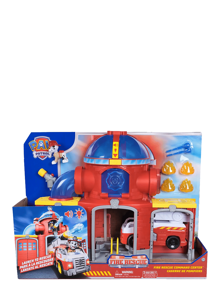 Paw Patrol - Paw Patrol Fire Rescue Fire Station Playset - lekesett - multi - 1