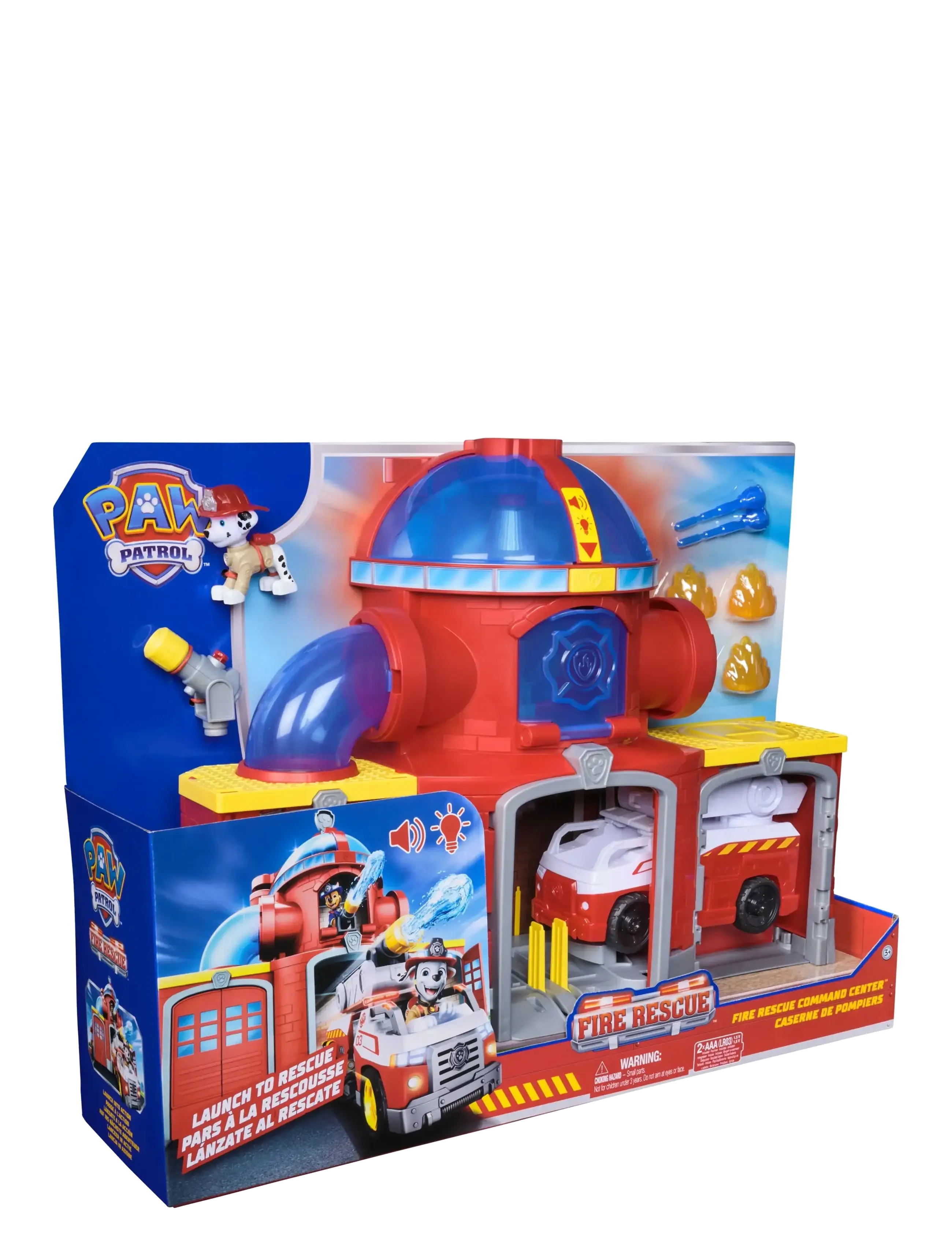 Paw Patrol - Paw Patrol Fire Rescue Fire Station Playset - legesæt - multi - 2